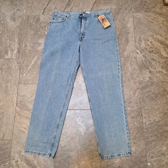 Vintage Levi's 540 Brown Tab Relaxed Fit Jeans Wrinkle Free USA Made Sz 40/32 - Picture 2 of 13